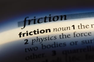 Friction definition on paper